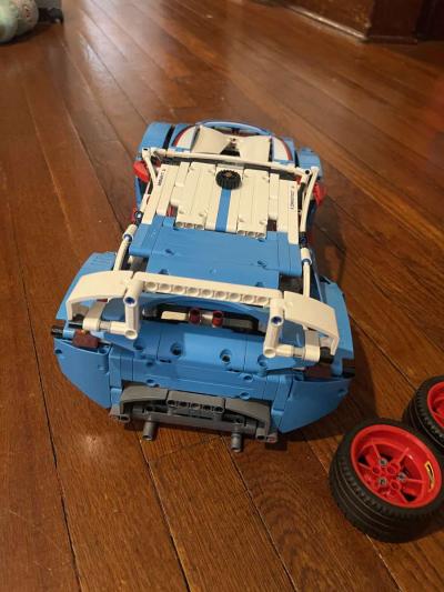 built Lego technic rally car 42077 - Thumbnail 3