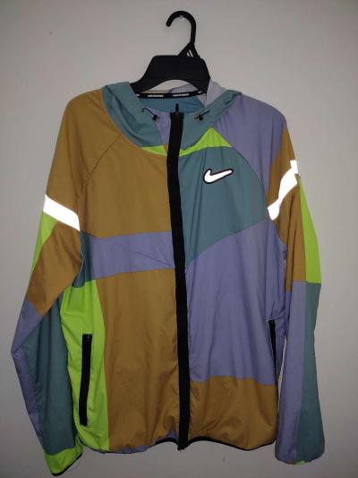 Nike Windrunner Wild Run Running Jacket Blue - Thumbnail 2