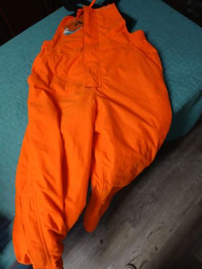 New mens orange specialty overalls - Thumbnail 4