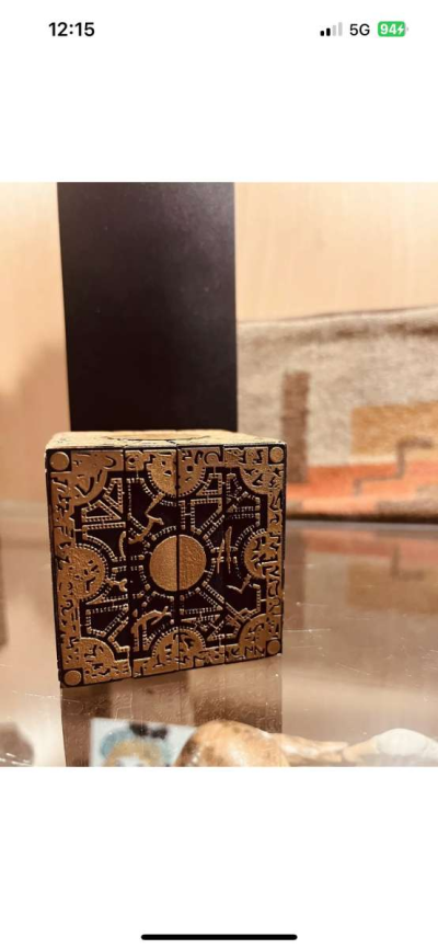 Hellraiser Puzzle Box  Solid Resin  Lament Configuration Siz - Thumbnail 2