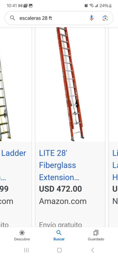 ladder 28ft good Condition New salen each  355 - Thumbnail 5