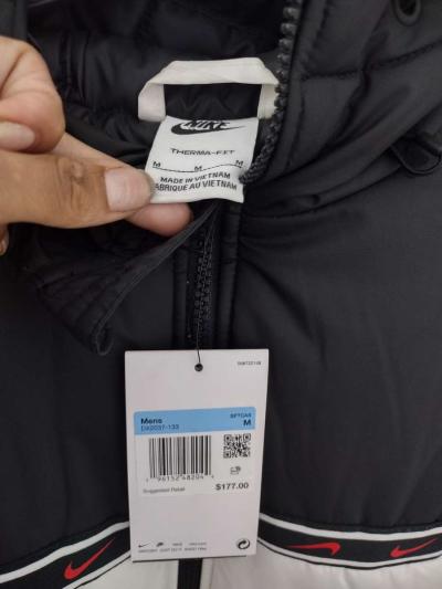 MENS NIKE Sportswear Repeat SyentheticFill Jacket White - Thumbnail 4