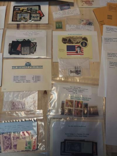 I have five hundred old post stamps and some books and some - Thumbnail 3