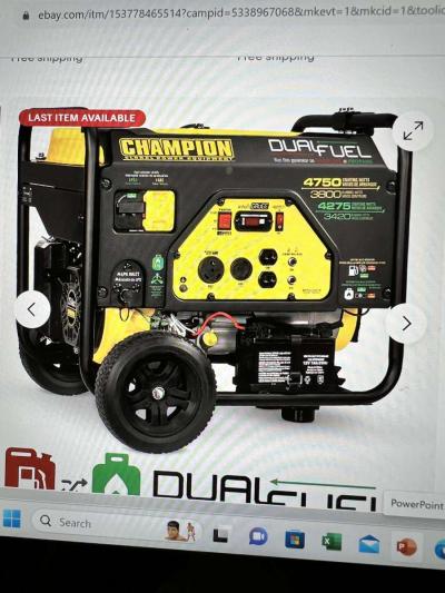 generator gas and propane - Thumbnail 6