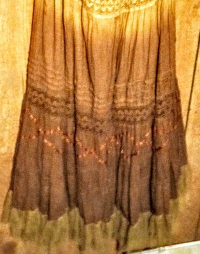 Yellow and Brown Boho Skirt - Thumbnail 5