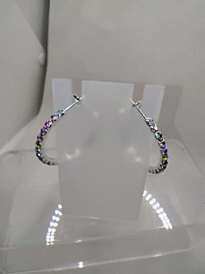 Rhinestone bracelet and earrings sey - Thumbnail 5
