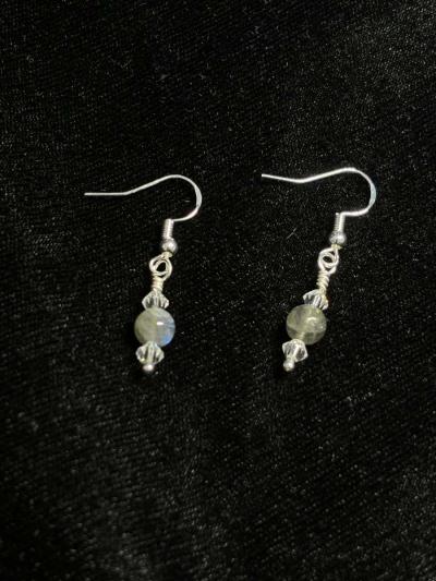 Arctic Moon Earrings - Tehachapi, California