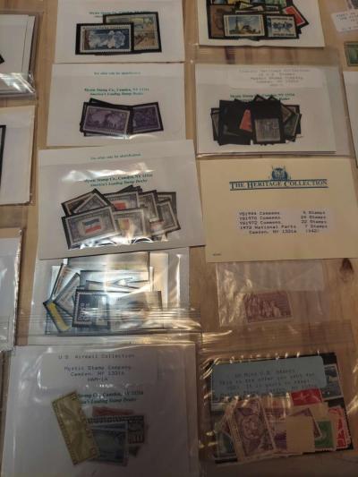 I have five hundred old post stamps and some books and some - Thumbnail 2