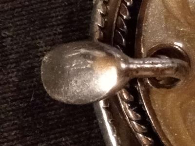 2 Oval Shape Stones Pendants - Thumbnail 5