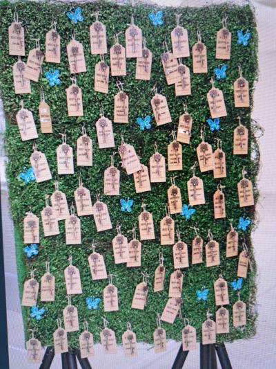 Artificial fake Grass wall decor stand - Thumbnail 3