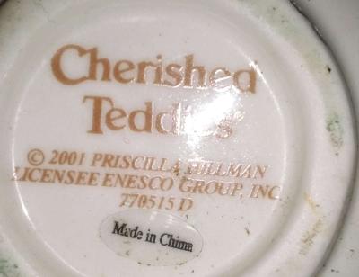 cherished teddies tea cup - Thumbnail 2