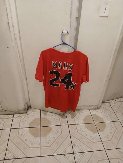 Bruno Mars Hooligans Magic World Tour Baseball Jersey Shirt - Thumbnail 2