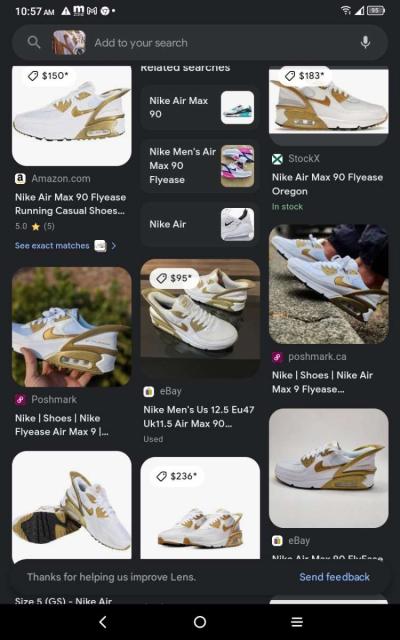 7 Y GoldWhite Nike Flyease - Thumbnail 5