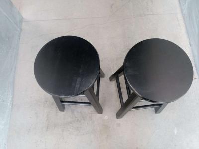 set of 2 wooden stools lKEA - Thumbnail 3