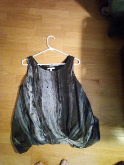 silky twenties modern top petite size small - Thumbnail 2