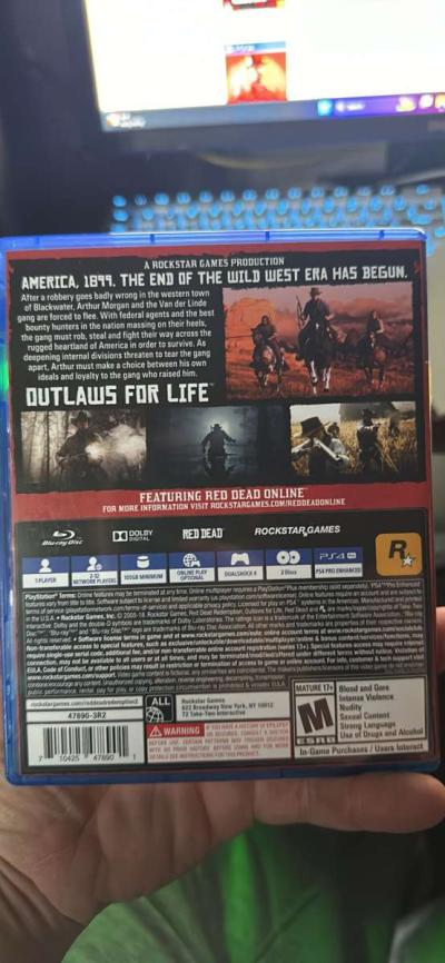 Red Dead Redemption 2 ps4 - Thumbnail 2