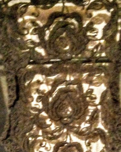 JellaCouture Black Sheer Lace Cover Up - Thumbnail 3