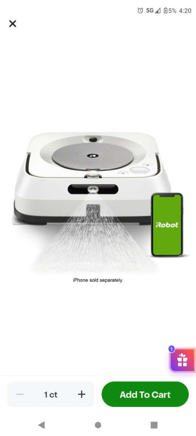 iRobot Braava jet 240 Mop Bundle Set - Thumbnail 5