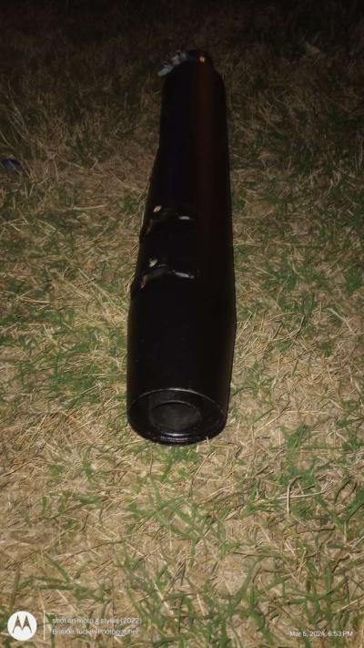 Harley Davidson Black Exhaust Pipe - Thumbnail 4