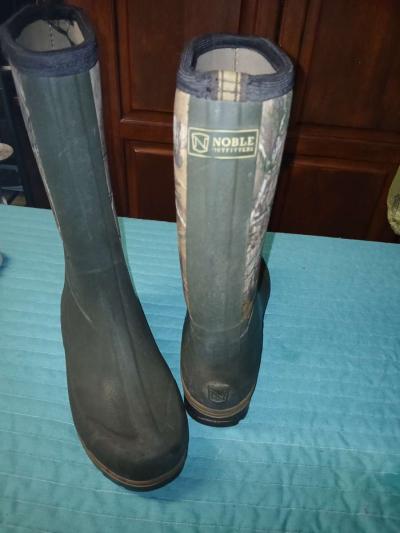 Mens camo rubber boots - Thumbnail 3