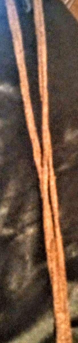 2 Brown Leather Strand with 4 Pendants - Thumbnail 5