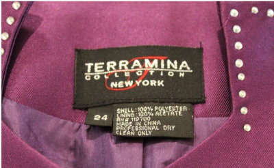 Terramina Collection New York Robe Size 24 - Thumbnail 5