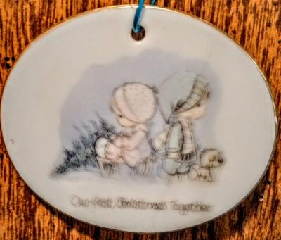 Precious Moments First Christmas Together Ornament - Thumbnail 3