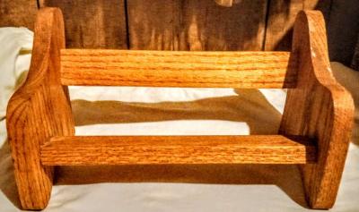 Wooden Doll Bench - Thumbnail 3