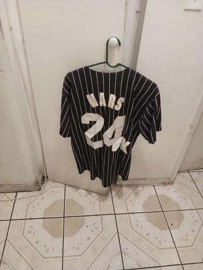 Bruno Mars Hooligans Baseball Jersey Black Shirt Size M - Thumbnail 2