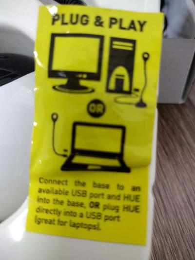 HUE HD Portable USB Camera WHITE - Thumbnail 3