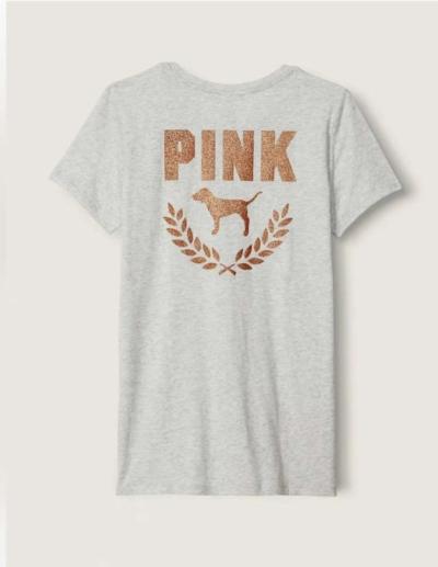 Victorias Secret PINK Everyday Crew Tee - Thumbnail 2