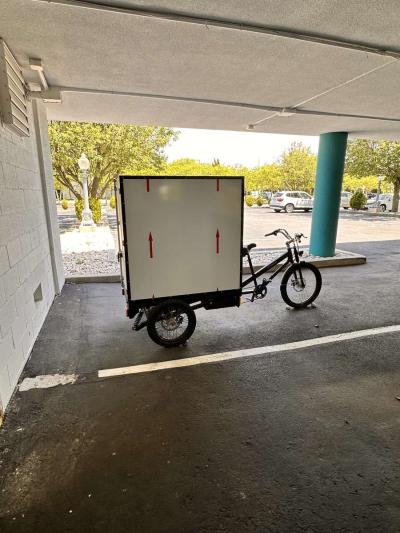 As New Electric Box Cargo Trike  Efficient Delivery Solution - Thumbnail 3