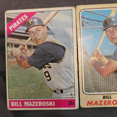 hof bill mazeroski cards - Thumbnail 3