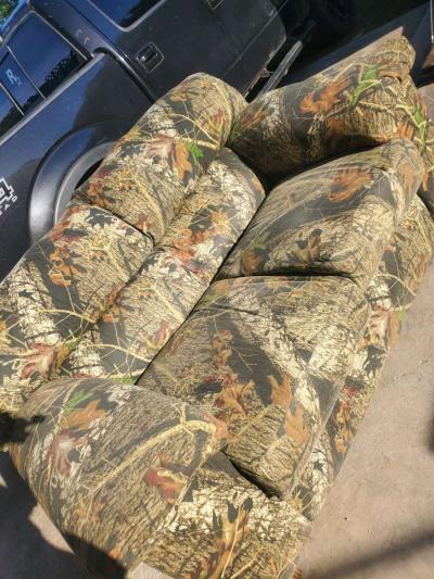 Realtree camo couch and loveseat