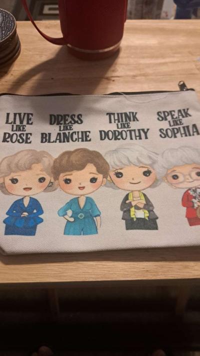 golden girls make up bag  cash  only - Porterville, California