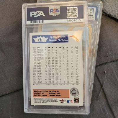 harmon killebrew signed baseball card - Thumbnail 5