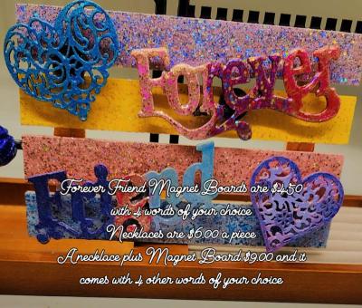 Lotus Flower Pendant Necklace and or Magnet Board - Thumbnail 5