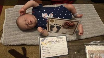 Realborn Darren asleep