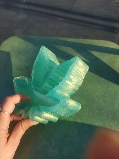 epoxy resin shinny ashtray - Thumbnail 2