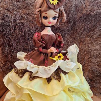 Vtg 1960s BigEyed Bradley Doll RARE COLLECTABLE - Thumbnail 2