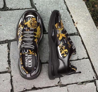 mens size 10 luxury Versace sneakers - Thumbnail 2
