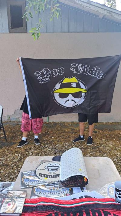 large lowrider flag  30 - Porterville, California