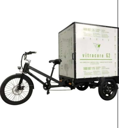 Electric Box Cargo Bike Trike  Efficient Delivery Solution - Thumbnail 6