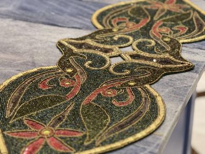 Mosaic Dinning Table Runner - Thumbnail 2