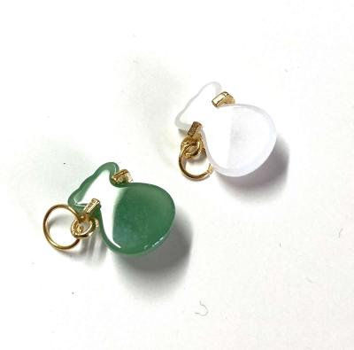 2pcs Jade Jadeite Money Pocket Pendant Necklace - Thumbnail 5