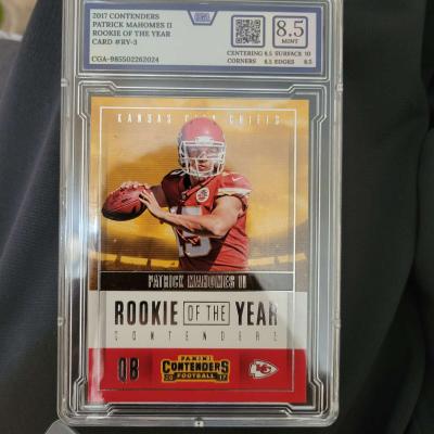 patrick mahomes rookie of the year rookie card - Thumbnail 2