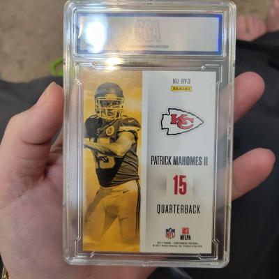 patrick mahomes rookie of the year rookie card - Thumbnail 5