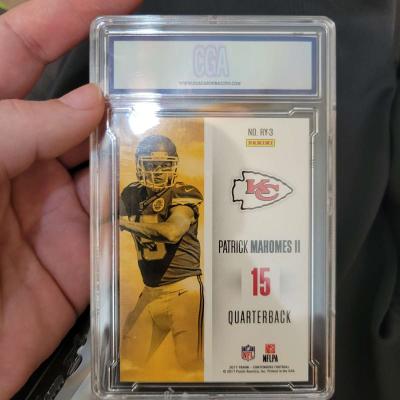 patrick mahomes rookie of the year rookie card - Thumbnail 4