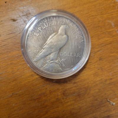 rare date 1928 s peace dollar silver - Thumbnail 5