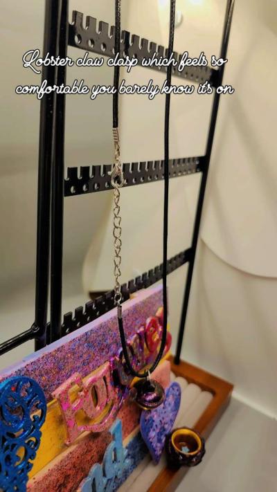 Lotus Flower Pendant Necklace and or Magnet Board - Thumbnail 2